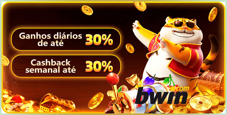 cashback de 30% promoções